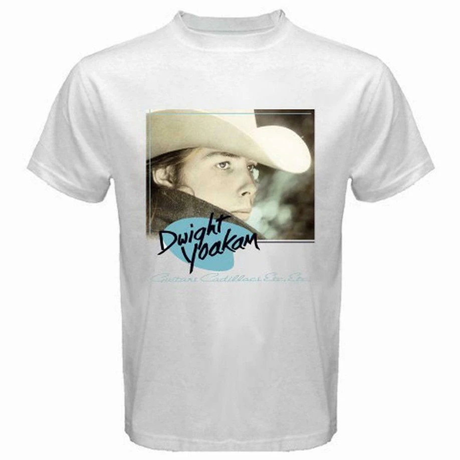 New Dwight Yoakam Country Music Album White Size S-3Xl Usa T-Shirt En1 Loose Tee Shirt |