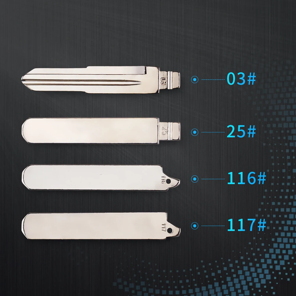 KEYYOU 15X03#25#116#117# Автомобильный ключ пустая головка для стержня для Honda Accord Fit Odyssey CRIDER G/A откидной складной KD VVDI JMD Замена