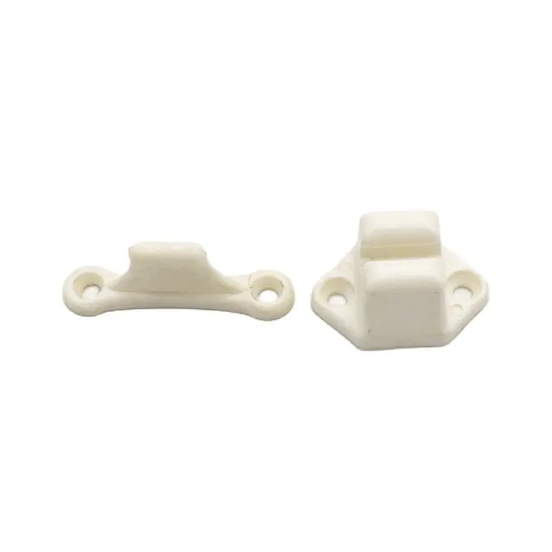 Door stopper resile nylon stopper Limiters for Rv door push catch Holder for RV Cabinet Doors white color