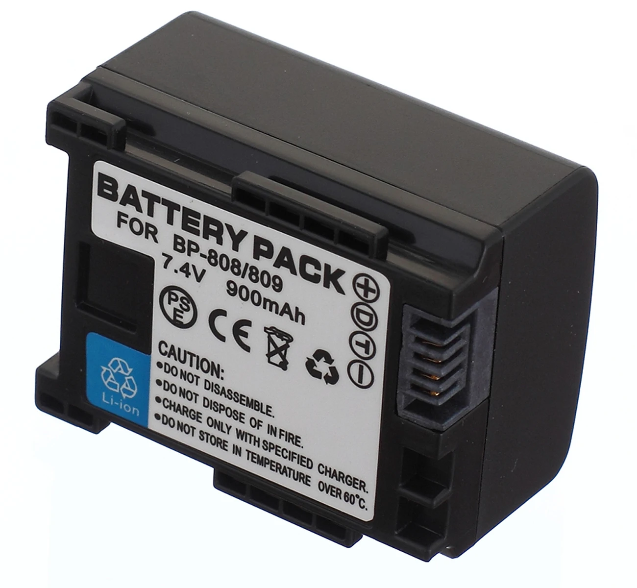 Battery Pack for Canon LEGRIA HF G10, HF G25, HFG10, HFG25, HF20 - Main Image