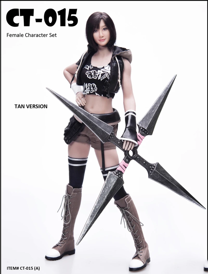 Косплей 1/6 CT015 Fight Girl Fantasy Character Набор для 12 дюймов Phicen jiaou Doll Фигурка DIY для фанатов