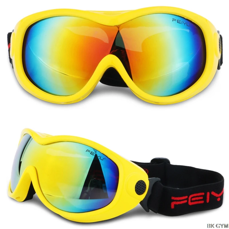 Пылезащитные очки для сноуборда, катания на лыжах, пеших прогулок, рыбалки, сноубординга, зимних спортивных очков, анти-туман, УФ-защита