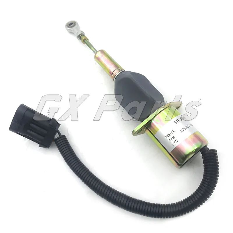 12V F3NN9D278BA остановочный соленоид 87801213 87616313 для Ford New Holland двигателя TX34 TX62 TX63 TX64 TX65 TX66 TX67