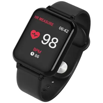 

696 B57 smart watch IP67 waterproof smartwatch heart rate monitor multiple sport model fitness tracker man women wearable
