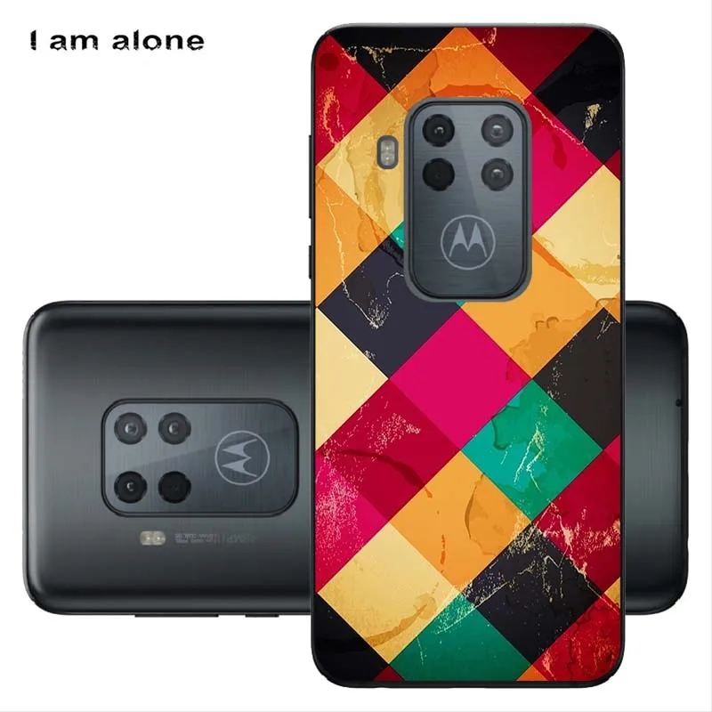Чехлы для телефонов Motorola One Pro Zoom/One power мягкие сумки из ТПУ мобильный мультфильм Печатный чехол для Moto One Pro - Цвет: Solf TPU W27