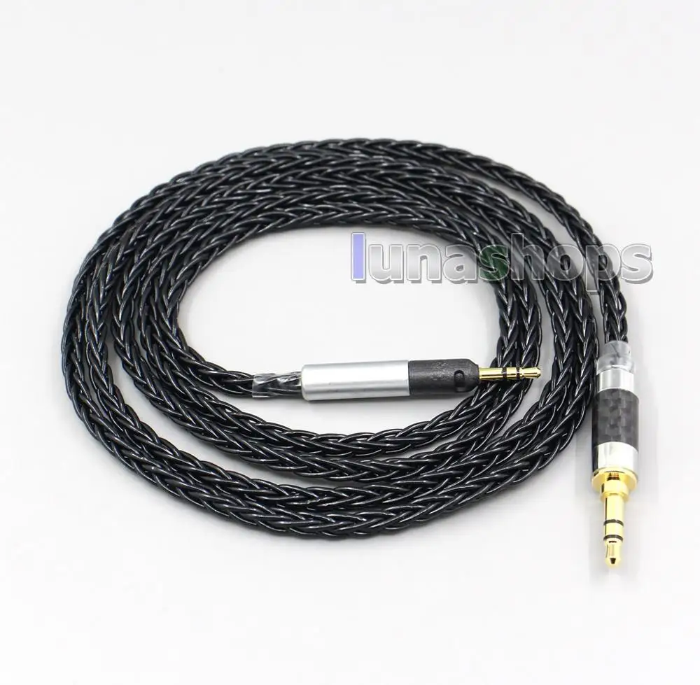 US $20.00 25mm XLR 8 Core Silver Plated OCC Earphone Cable For Sennheiser HD598se HD559 Hd569 Hd579 Hd599 Hd558 Hd518 LN006586