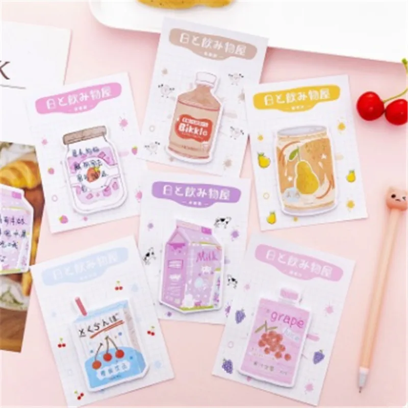 Cute 2 Novelty Memo Pads Sticky Notes DIY Scrapbooking Sticker Dreamy Notes 2019 