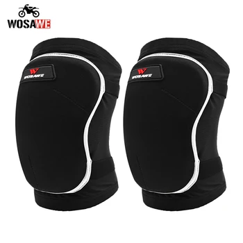 

WOSAWE Skateboard Pulley Thicken Kneepads Volleyball Bicycle Ourdoor Sports Brace Protective Kneepads Protector Gear skiing