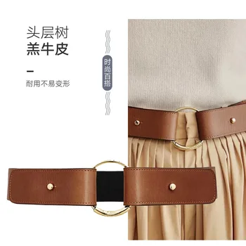 

42MM Hot-selling Decorative Thin Belt Ladies All-match Buckle Belt for pleated Skirt pants Belt for Trench Coat Woolen Unisex