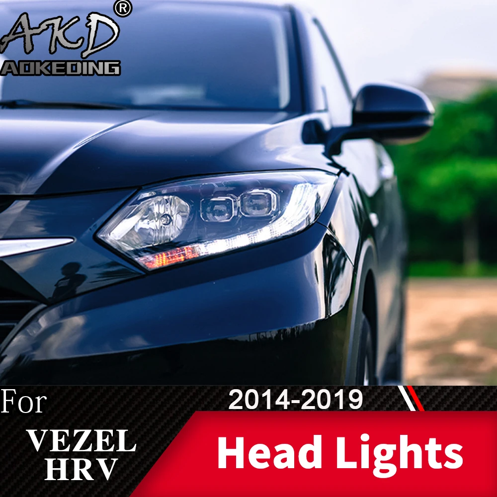 Передняя фара для автомобиля honda вариабельности сердечного ритма 2014 2019 Vezel
