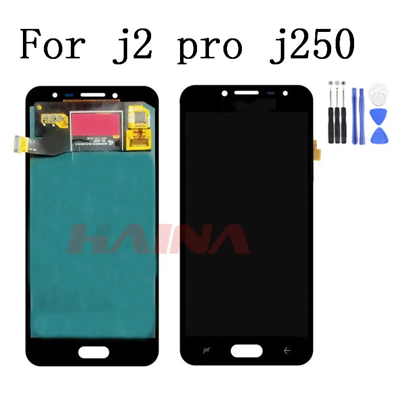 

LCD Display For Samsung Galaxy J2 Pro 2018 J250 SM-J250 Touch Screen Digitizer Assembly For Samsung j2Pro J250F LCD Display