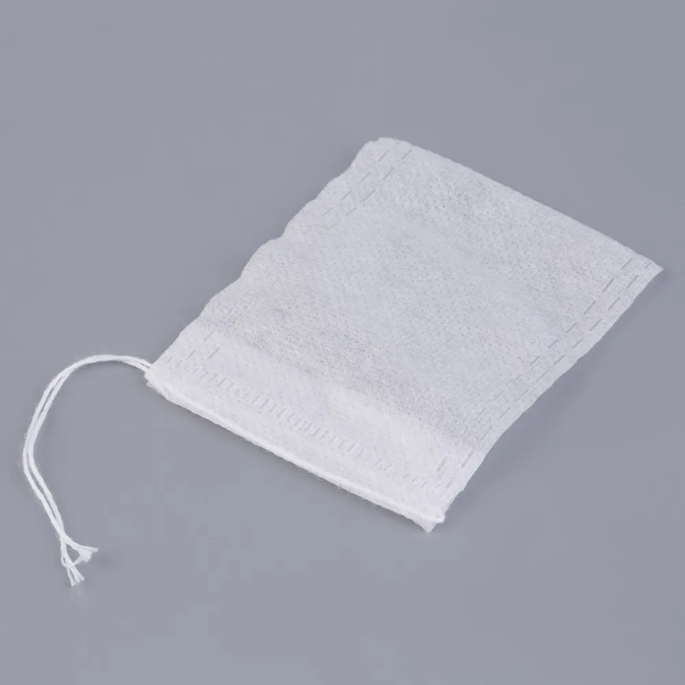 100pcs Empty Teabags String Heat Seal Filter Paper Herb Loose Tea Bags Cheap Price 4
