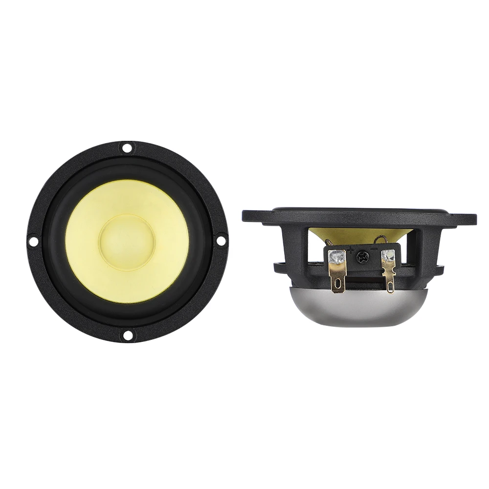 Audio Speakers 2Pcs 3 Inch Midrange Speaker 4 Ohm 8 Ohm 25W Car Audio Hifi Loudspeaker Music Sound Home Theater Neodymium