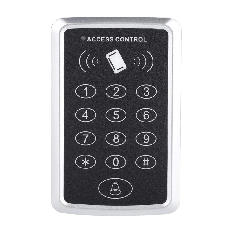 

OPQ-T119 125KHz Door Access Controller RFID Reader Access Control Keypad Digital Panel Card Reader Home Security Door Lock Syste