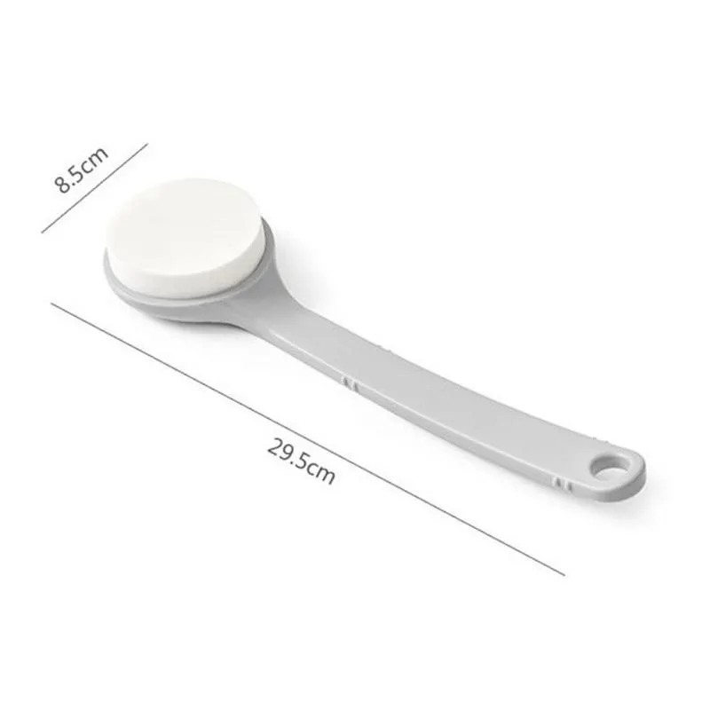 Long Handle Exfoliating Sponge Bath Scrubber Back Body Scrub Exfoliation Cleaning Equipment Bathroom Shower Rubbing Mud Brush body scrub