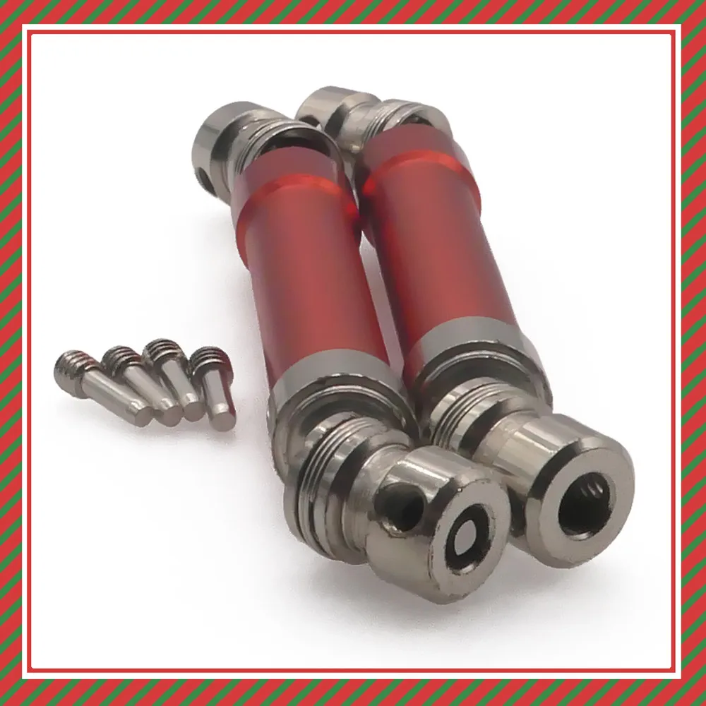 

2pcs anodized Alloy center CVD drive shaft for rc hobby model car 1:10 HPI Venture Toyota FJ Cruiser crawler upgraded parts