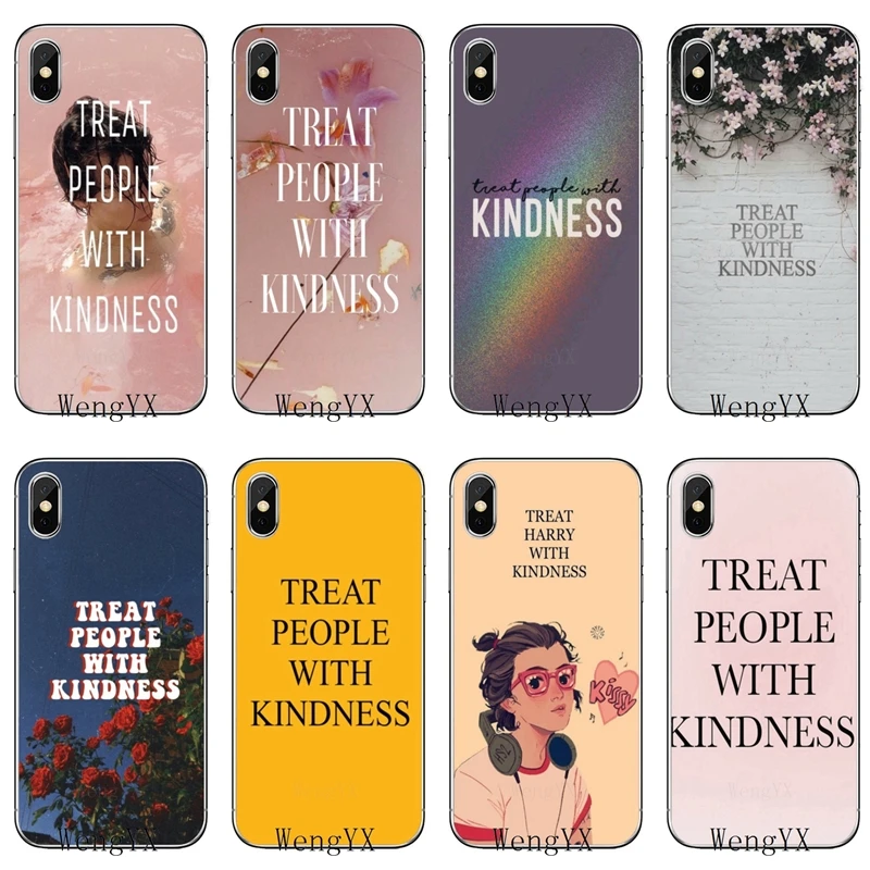 Мягкий чехол Harry Styles относится к людям с добротой для samsung Galaxy A10 A30 A40 A50 A60 A70 A6s A8 A9s J4 J6 Prime Plus