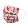 10pcs Christmas Masks High Quality Cubrebocas Adult Christmas Print Disposable Mask Industrial 3-layer Mask Unisex 10 Pieces 5