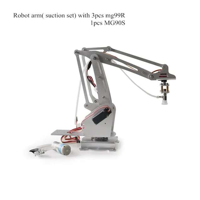 3-axis DIY Robot Arm 3D Printer Industrial Robot Arm Kit 3 DOF suction cup palletizing Manipulator for Arduino Robotic Education
