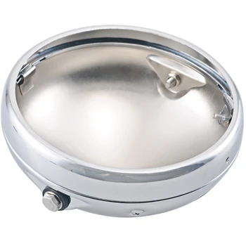 

Motorcycle Universal 7 Inch Shell Led Headlight Head Light Lamp Housing Cover Bucket for Honda Retro Prince Motorcycle