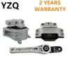 3PCS Engine Support &Gearbox Motor Mount Mounting Set For Audi A3 S3 VW Golf Jetta Touran Skoda 1K0199262M 1K0199262 1K0199555N 1