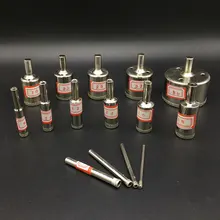 Professional 15pcs Diamond Coated Core Hole Saw Drill Bit Power Marble