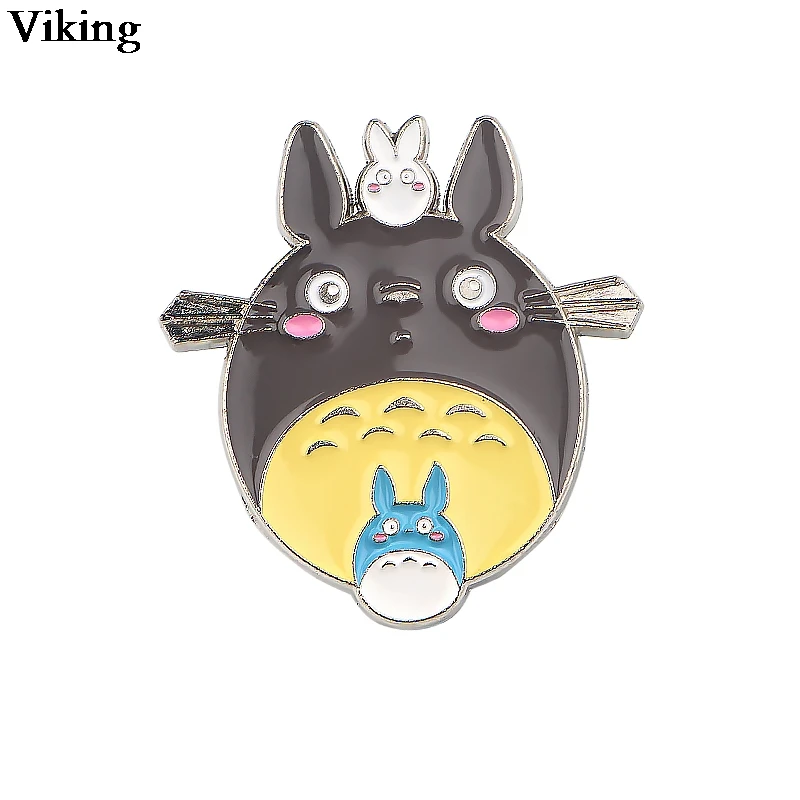 Мой герой мультяшным персонажем на нашивке эмалевые броши в виде Denki Pin куртка