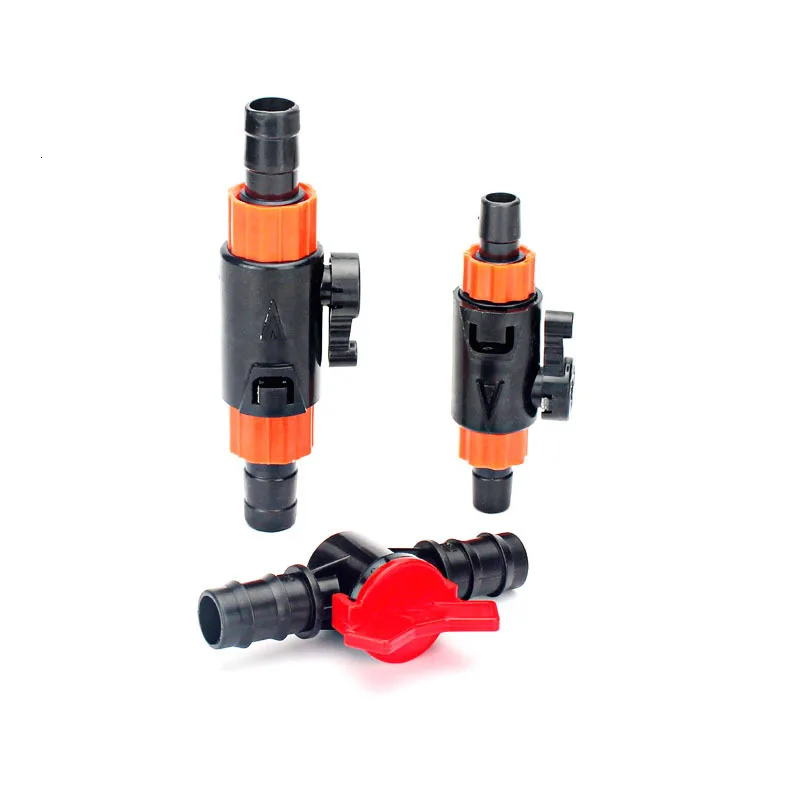 

Filter Barrel Flow Adjustment Switch Aquarium Fish Tank Water Flow Control Valve Filter Tube Water Pipe Straight Through Valve