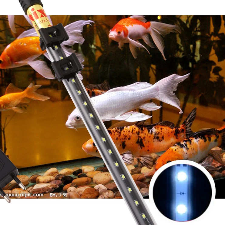 Светодиодный аквариумный светильник водонепроницаемый 30 40 см