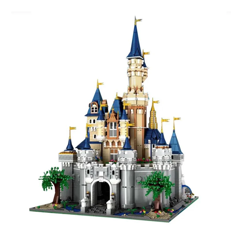 13132 8388 шт список город здание серии большой замок строительные блоки кирпичная игрушка Рождественский подарок на год