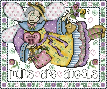 

Genuine Product Egypt Long-staple Cotton Self-Made cross stitch kits Suite Joan Elliott_ Handmade Angel (6)