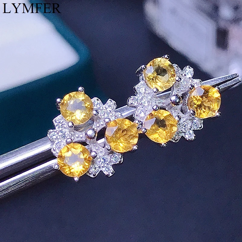 Женские эксклюзивные серьги из серебра 925 пробы с кристаллами