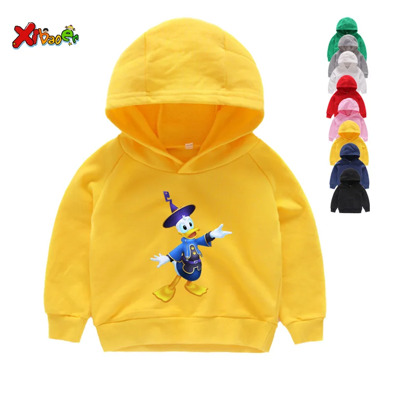 Kids Hoodies Hoodies Sweatshirts Cartoon Children Clothing Girl Pink Hoodies 3 4 6 8 10 12 Year - Цвет: Kids Hoodies