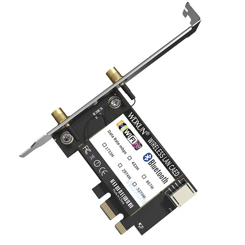 wifi adapter for pc Card Chuyển Đổi PCi Express 7260AC 2.4G / 5G Kép 7260HMW 867Mbps Không Dây PCI-E Wi-Fi Bluetooth 4.0 7260 WIFI thẻ Máy Tính Để Bàn bluetooth card