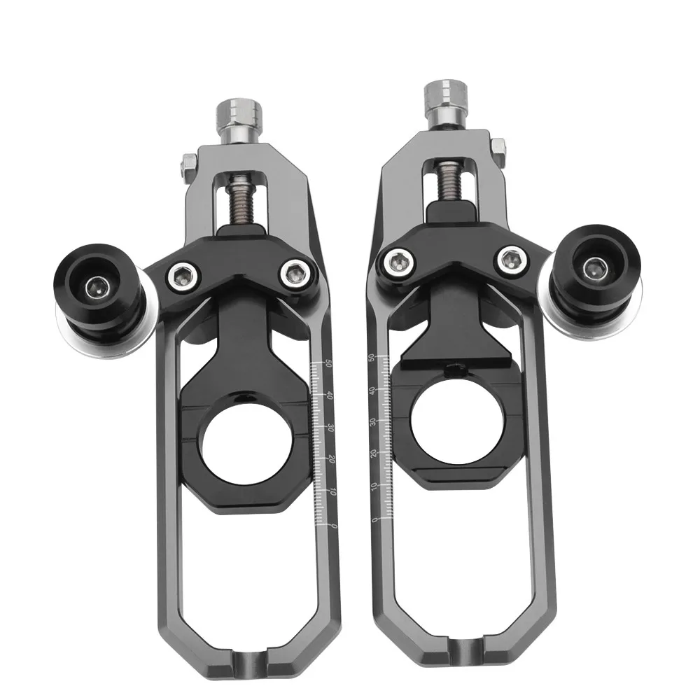 Натяжители задней цепи Catena w/катушки для Suzuki GSX-R GSXR 600 750 GSXR600 GSXR750 2006 2007 2008 2009 2010 - Цвет: Titanium