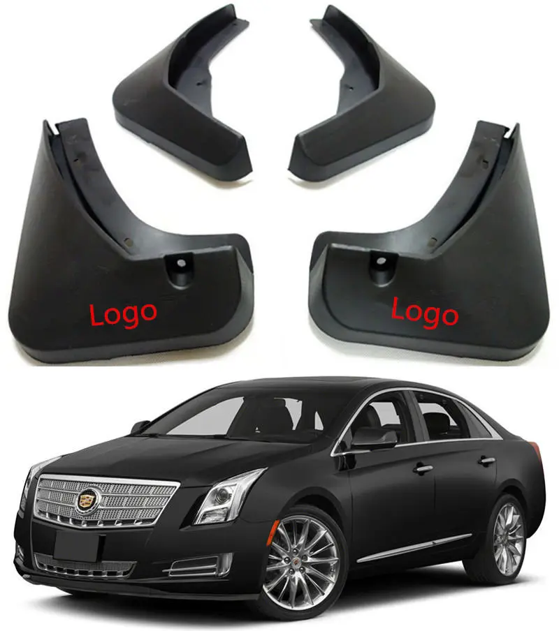 Украшение автомобиля спереди и сзади Брызговики подходят для 2013- CADILLAC XTS 4 шт./компл