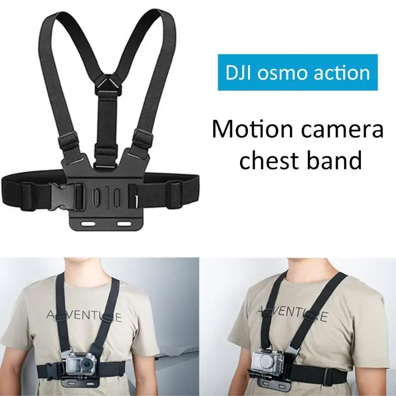 46pcs Waterproof Case Chest Belt Bicycle Clip Headband for DJI Osmo Action