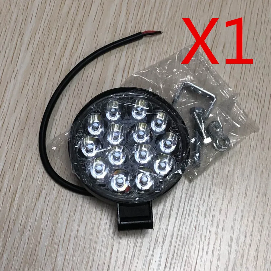 1pcs Spot 42W 42/машинка для стрижки 48 Вт 14/16 светодиодный супер белый 9V~ 36V рабочее освещение лампа внедорожник Грузовик Лодка трекора внедорожник Combo светодиодный свет бар светодиодный свет работы - Цвет: 1pcs Spot 42W
