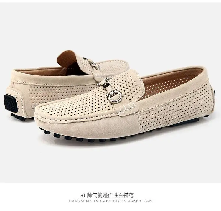 Mocasines Hombre летний просвещающееся Для мужчин, лоуферы, туфли на плоской подошве повседневная обувь Для мужчин; дышащие слипоны; кожаные мокасины, обувь для вождения, синий