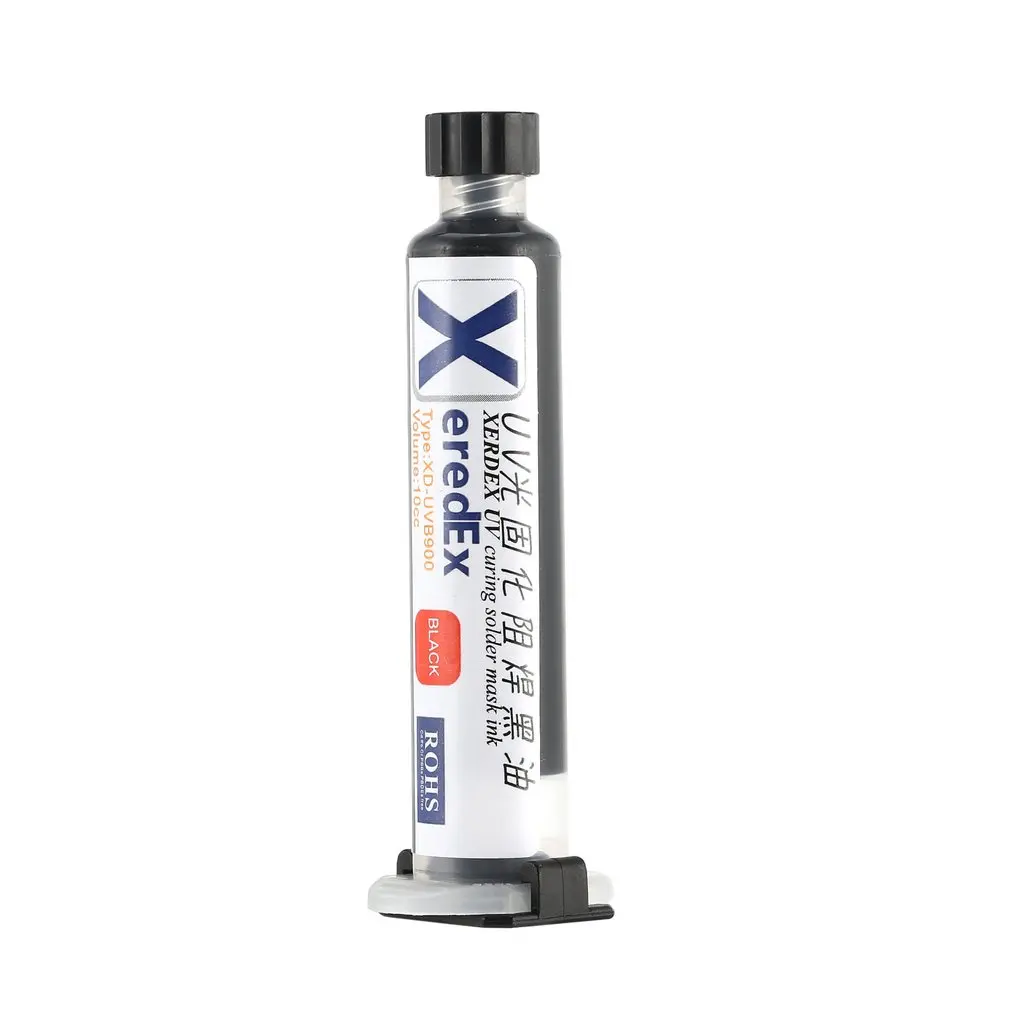 

XEREDEX 10ML UV Solder Mask BGA PCB Paint Prevent Soldering Paste Flux Corrosive Curing Solder Protective Mask Ink