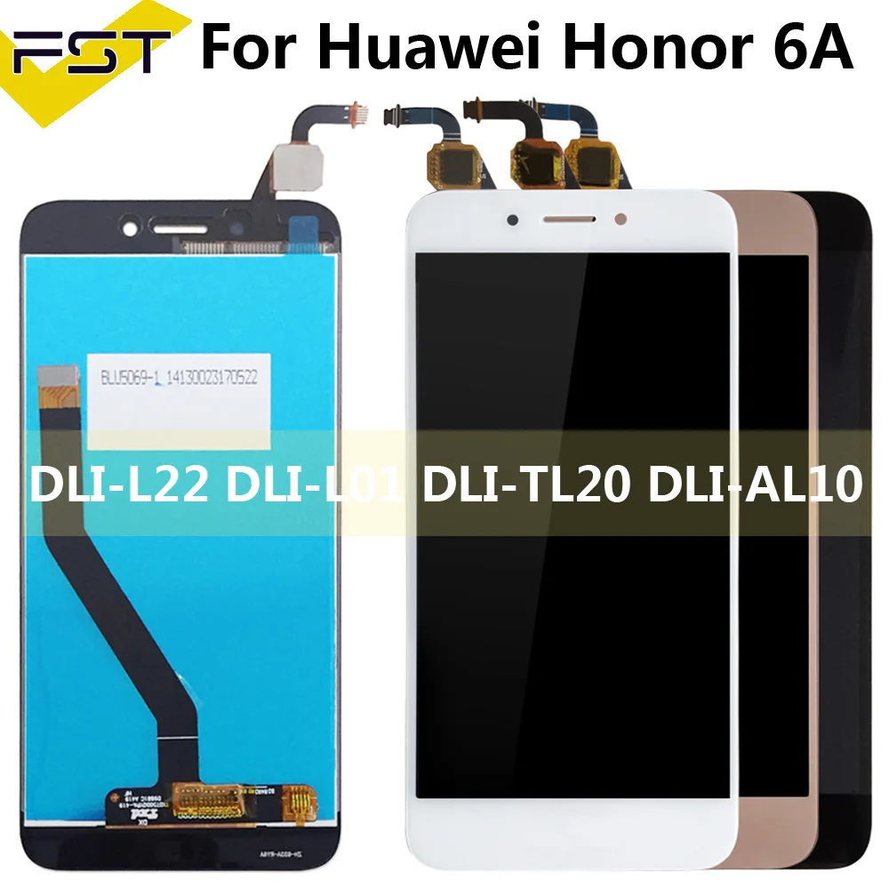 5,0 ''для huawei Honor 6A DLI-L22 DLI-L01 DLI-TL20 DLI-AL10 ЖК-дисплей полный ЖК-дисплей Дисплей+ кодирующий преобразователь сенсорного экрана в сборе с рамкой