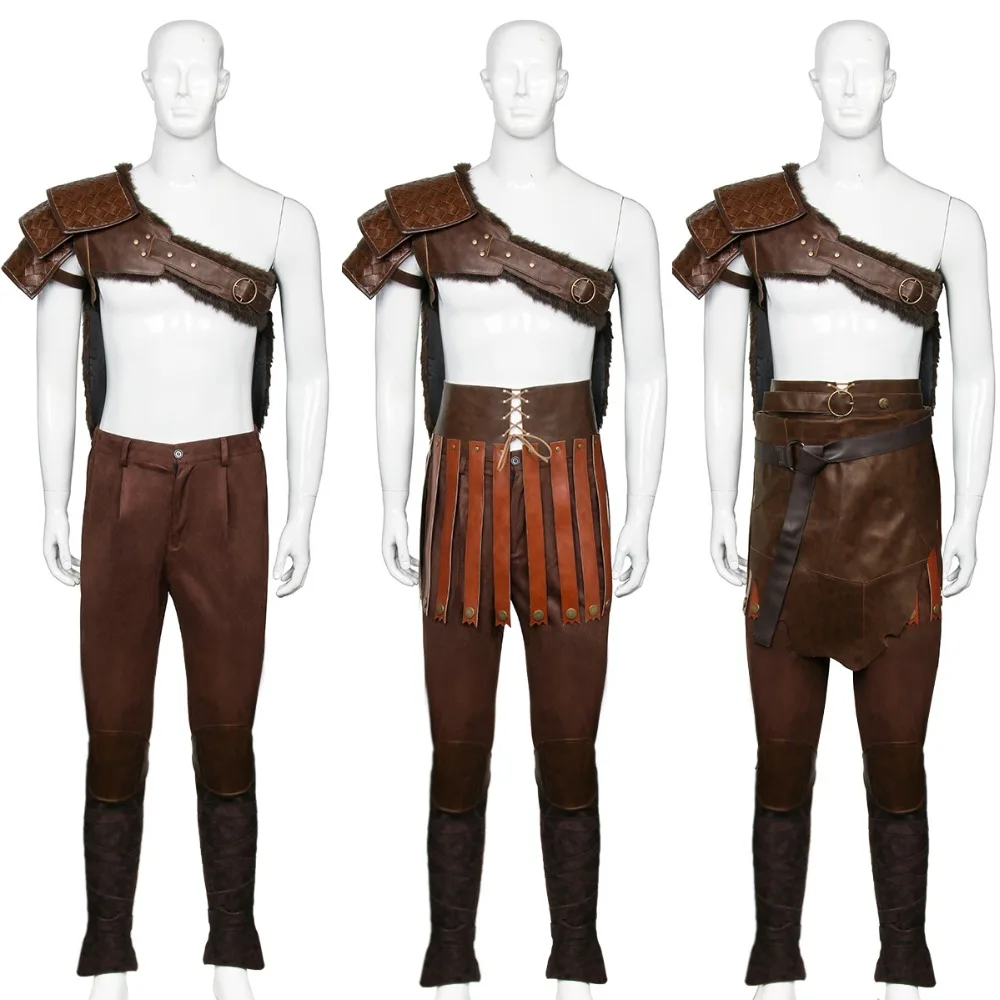 Game God Of War Kratos Cosplay Suits High Grade Full Set Kratos SPARTAN WARRIOR Halloween Cosplay Costumes (10)