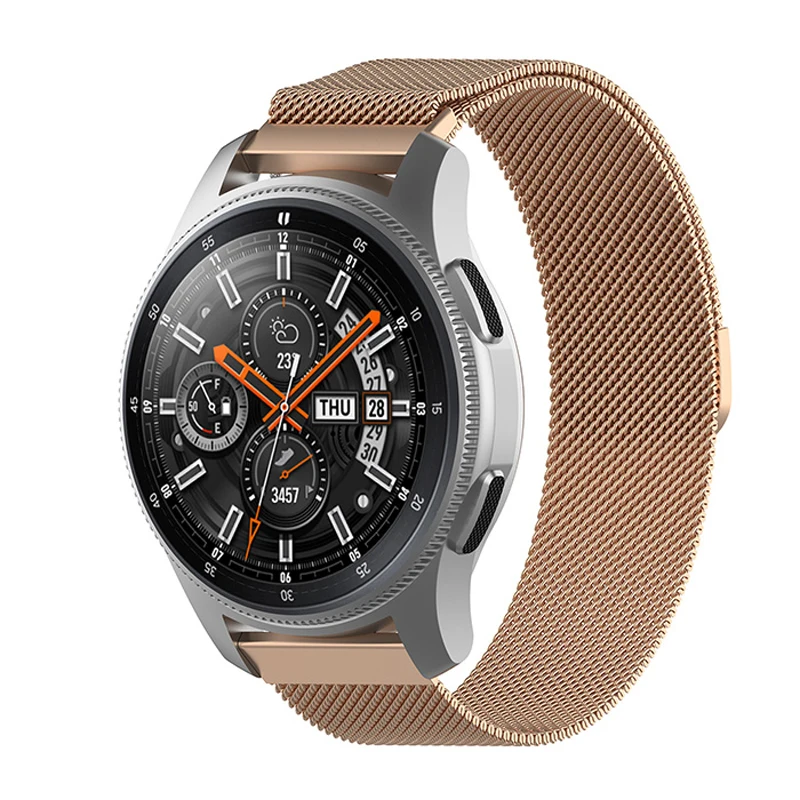 Galaxy watch 46 мм для samsung gear S3 frontie active 2 42 мм S2 ticwatch c2 hauwei часы gt amazfit ремешок Bip 20 мм 22 мм браслет
