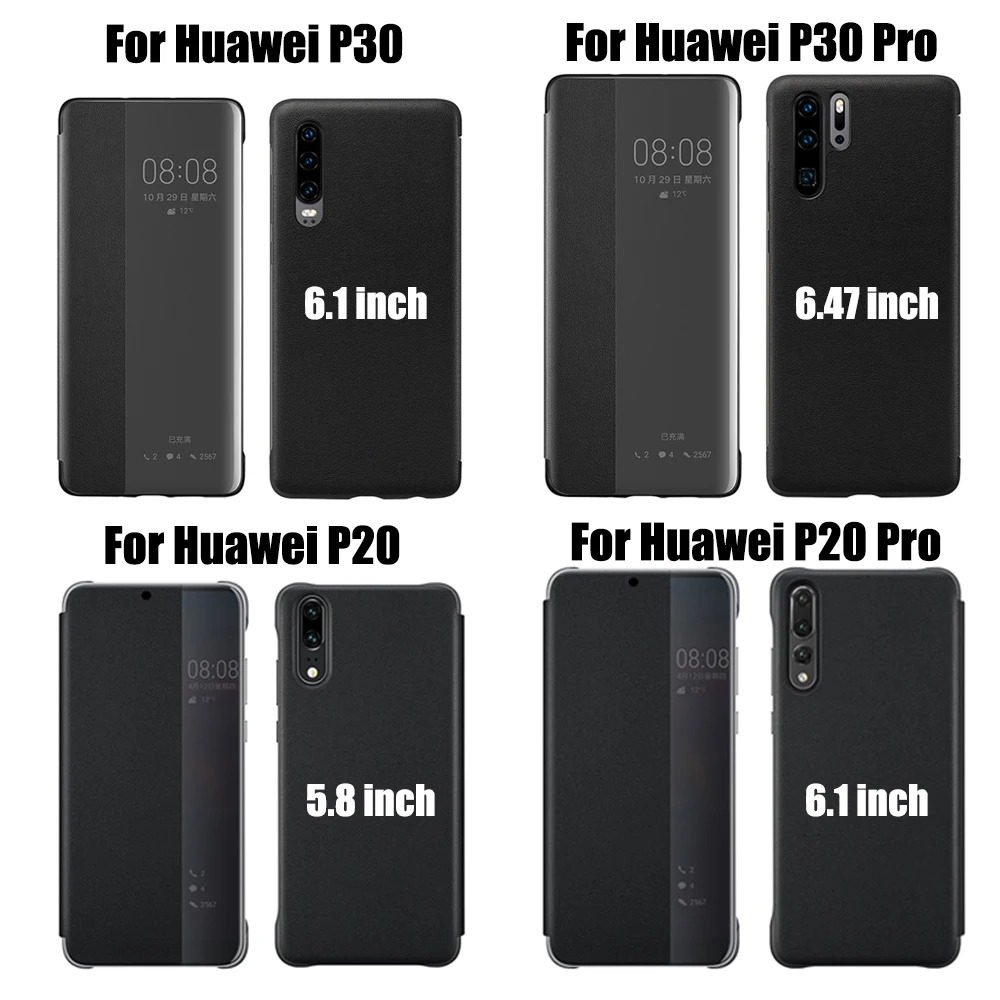 Flip Cover Leather Phone Case For Huawei P30 P40 Pro P20 Mate 20 Lite X 10 P10 Plus Mate20 Mate10 P 30 P30pro P20pro Mate20pro
