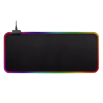 

Large LED Colorful Mouse Pad Elaborate Manufacture Prolonged Durable 300x800mm USB Wired Lighting Mousepad Mice Mat