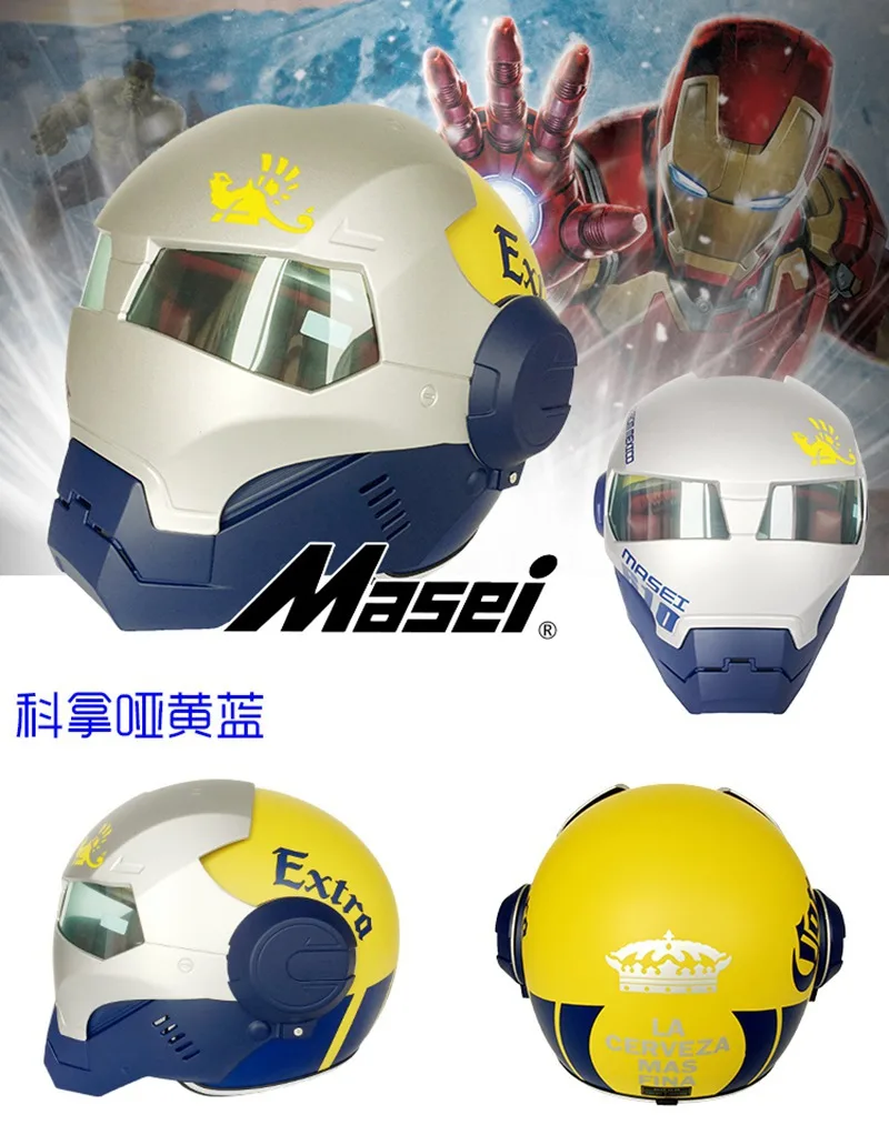 Hong Kong masei 610 мотоциклетный шлем M Star для верховой езды Harley полный уход за кожей лица шлем мотоциклетный шлем