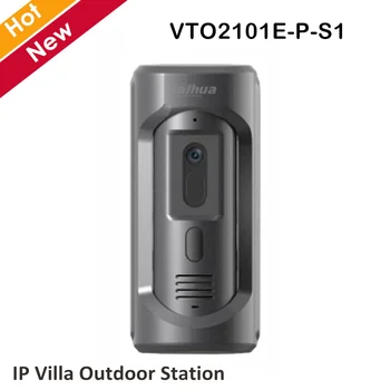 

Dahua VTO2101E-P-S1 IP Villa Outdoor Station HD CMOS camera Zinc alloy panel IP65 1/2.7 2MP CMOS Image Sensor intercom system