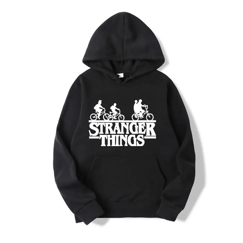 

Spring and Autumn Hooded Bicycle Letters Printed Tops Soft Casual Sports Street Hip Hop Funny Men and Women Hooded Sweatshirts