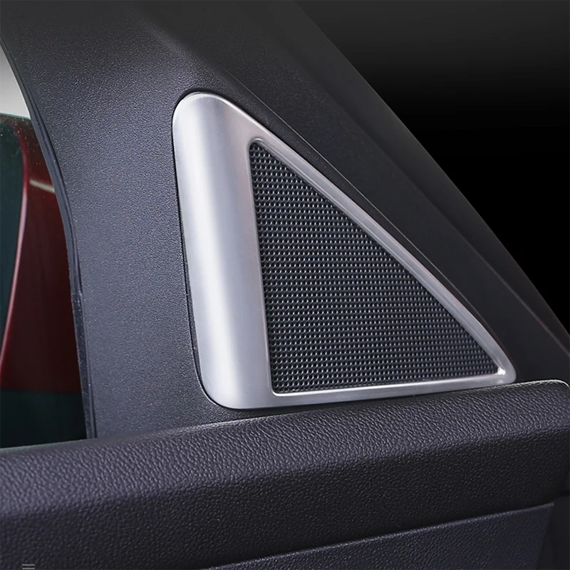 Для Buick Regal Opel Insignia- Холден коммодор(ZB) автомобильный внутренний столб динамик блестки крышка авто наклейка