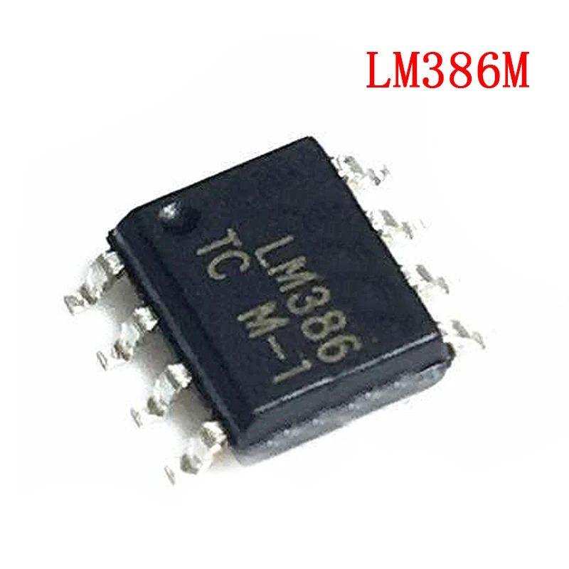 20 шт. LM386M-1 SOP8 LM386M LM386 аудио усилитель Lo Audio Pwr Vtg Amp новый оригинальный | Электроника